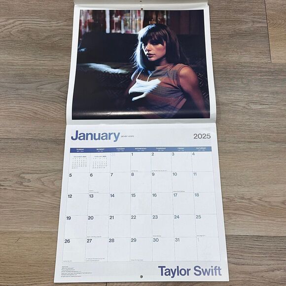 Taylor Swift Official 2025 12"x24" Square Wall Calendar - Picture 6 of 9
